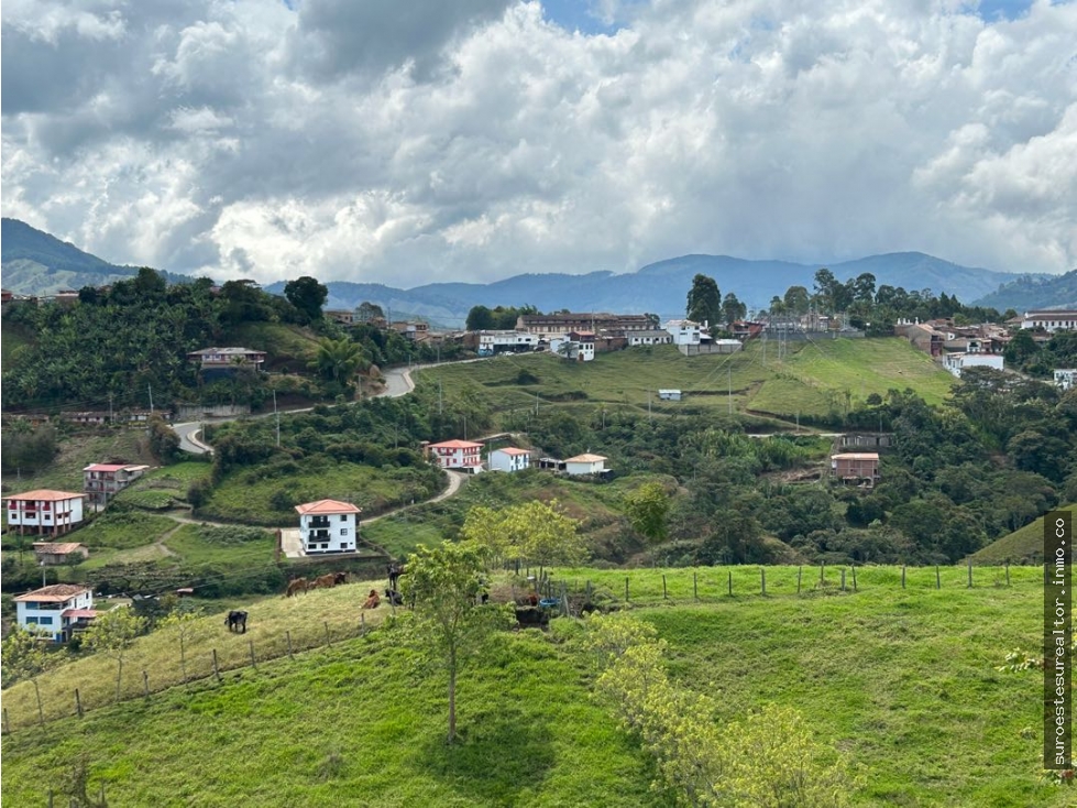 VENTA DE LOTE EN JERICO suroeste de Antioquia