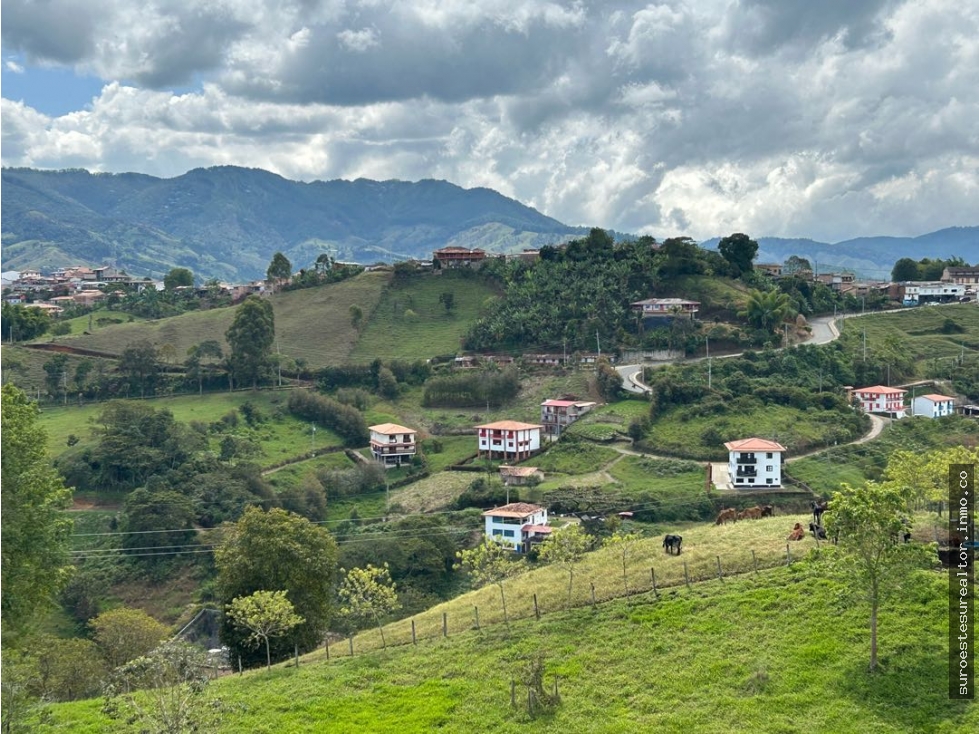 VENTA DE LOTE EN JERICO suroeste de Antioquia