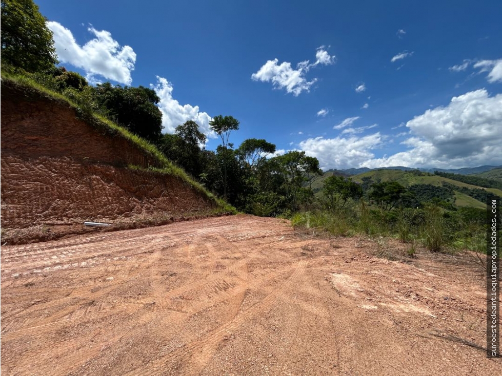 Venta de lote en ciudad bolivar suroeste de Antioquia