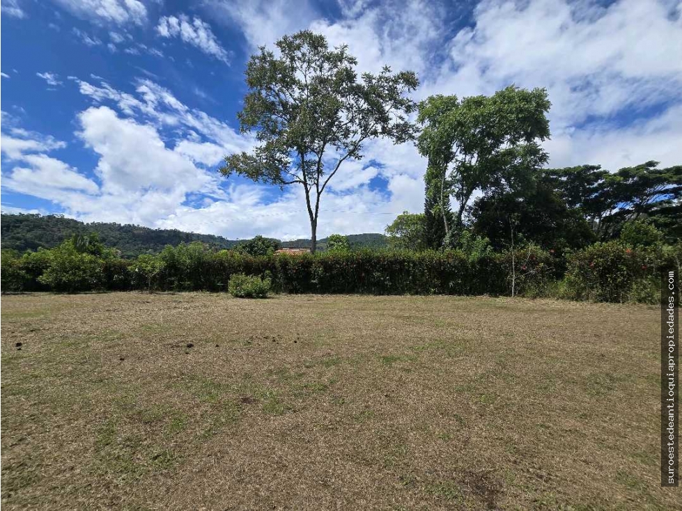 Venta de lote en Ciudad Bolívar Suroeste de Antioquia