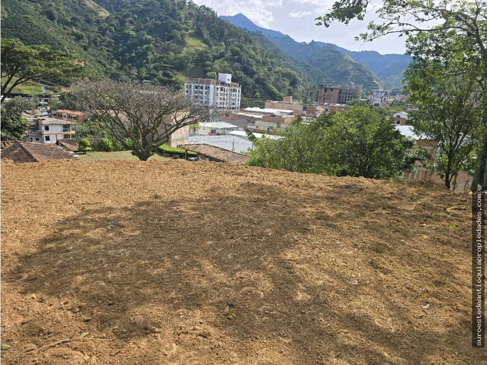 Venta de lote en Ciudad Bolívar Suroeste de Antioquia