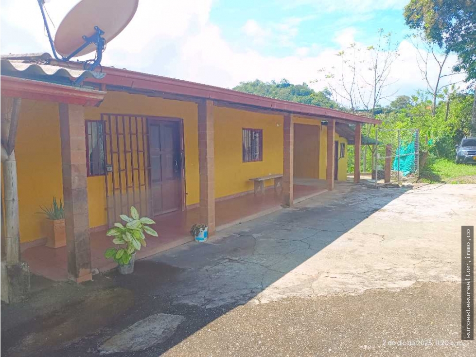 VENTA O PERMUTA FINCA SANTA BARBARA suroeste antioqueño