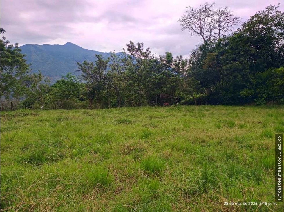 VENTA LOTE AMAGA SUROESTE ANTIOQUEÑO