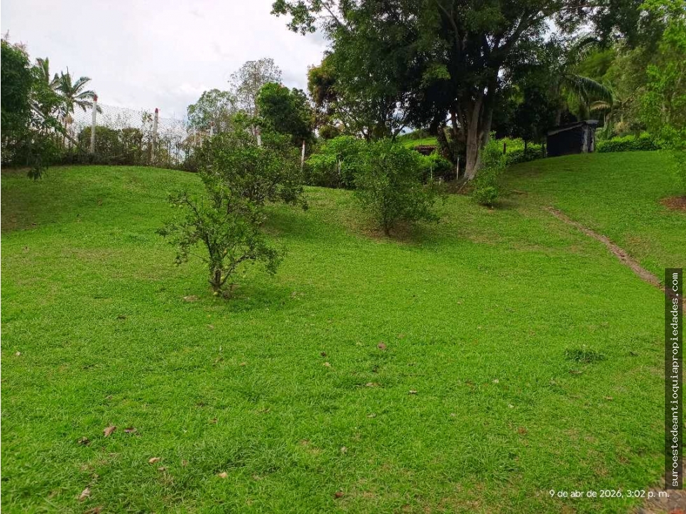 VENTA LOTE AMAGA SUROESTE ANTIOQUEÑO