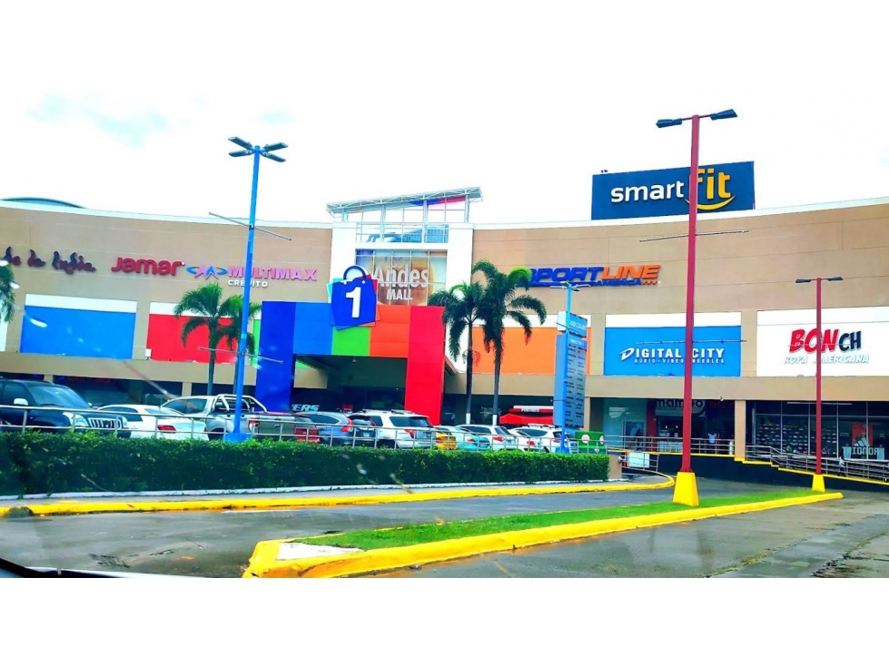 Alquiler de Local Comercial de 290mts2 en Los Andes Mall