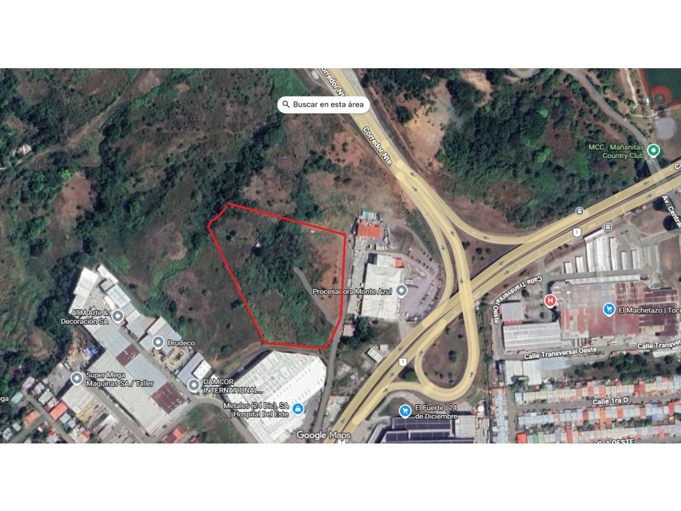 Se Vende Terreno Industrial de 31,450M2 en la salida Corredor Norte