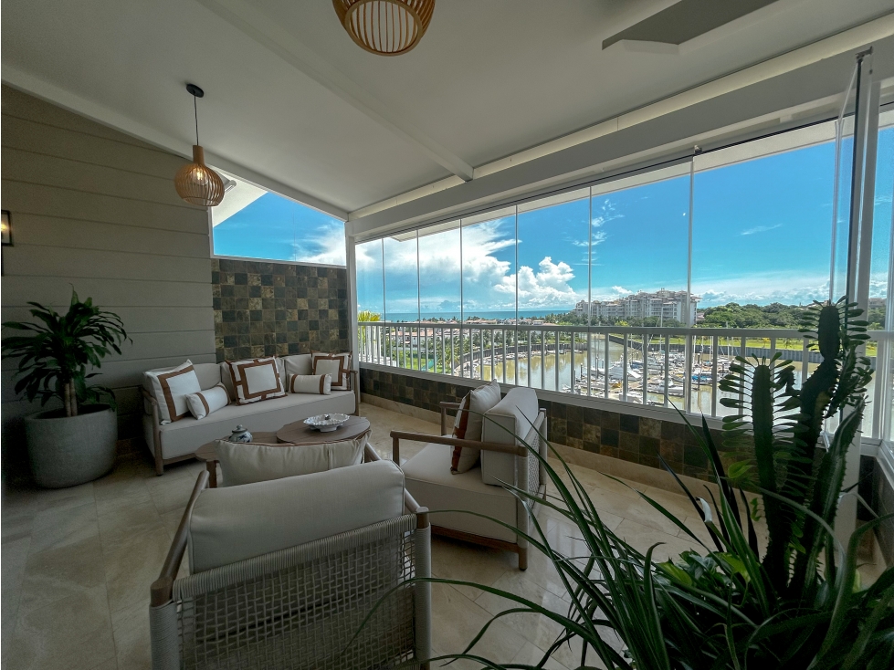 Apartamento de dos niveles con vista a la Marina en Buenaventura — foto 4