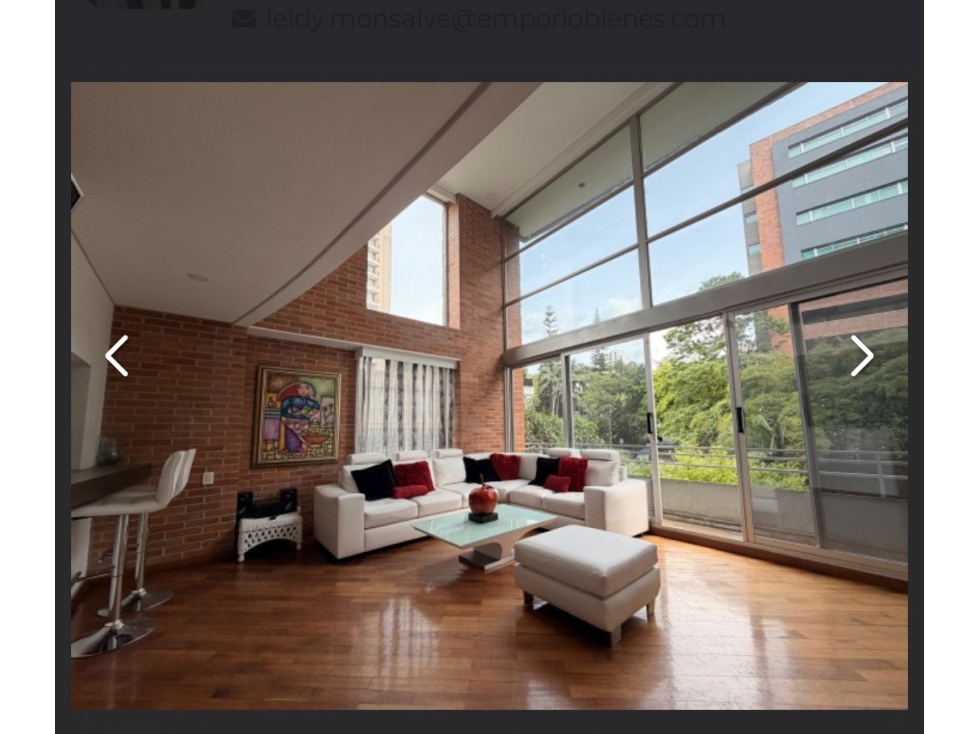 Apartamento Dúplex en venta en Medellín sector El Poblado