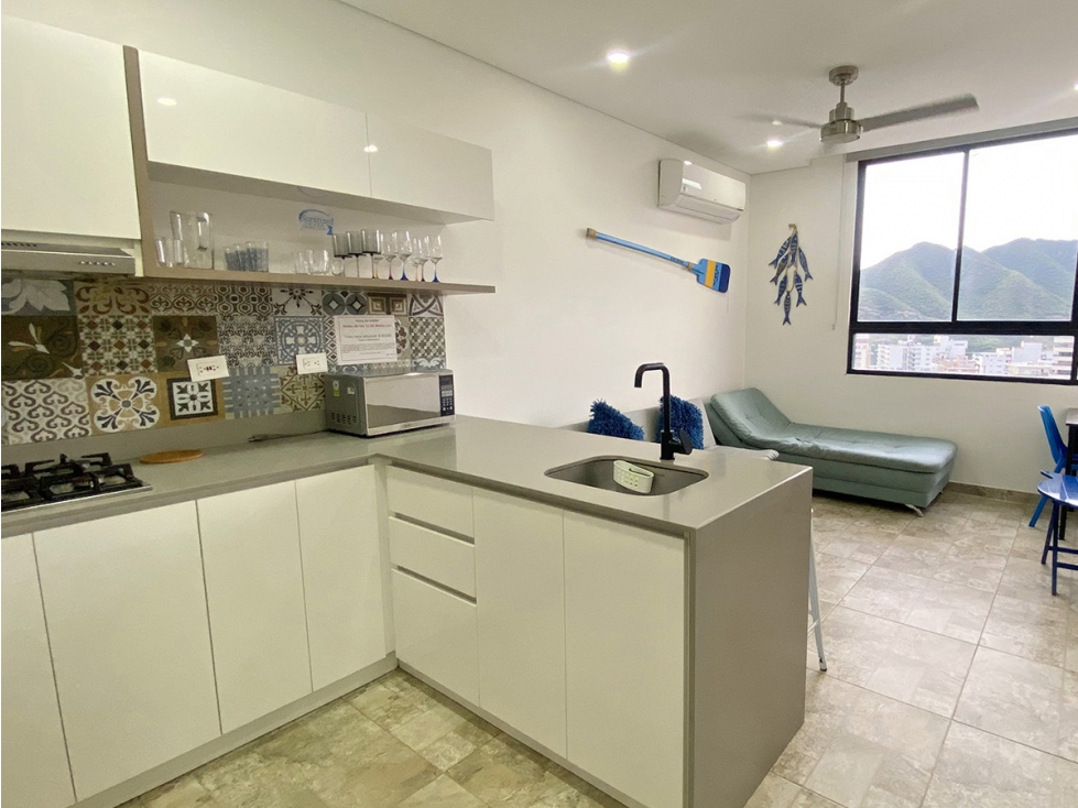 Apartamento en Venta Oportunidad en El Rodadero, Amoblado, Santa Marta — foto 3