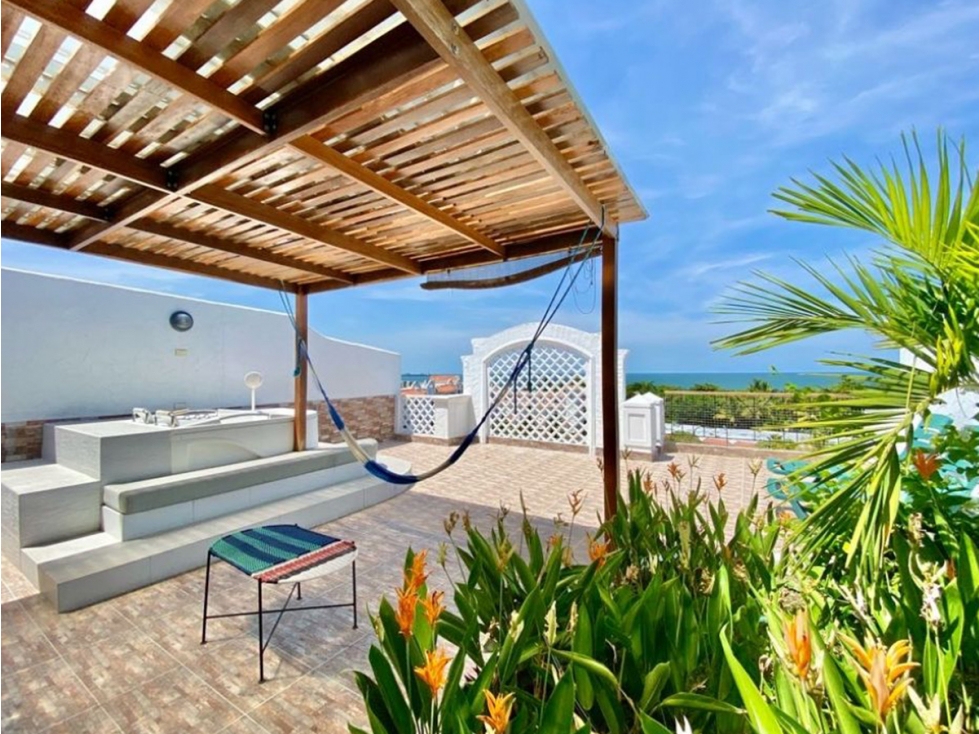 Apartamento Duplex en Venta, Don Jaca, Salida al Mar, Santa Marta