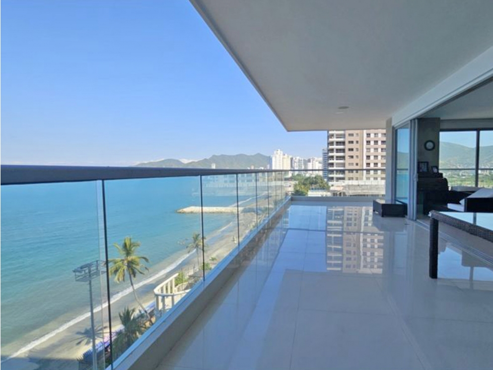 Apartamento, en Playa Salguero, Primera Línea de Playa, Santa Marta