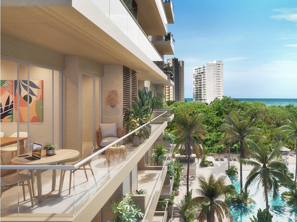 Apartamento en Venta, Sector El Rodadero Sur, Amoblado, Santa Marta