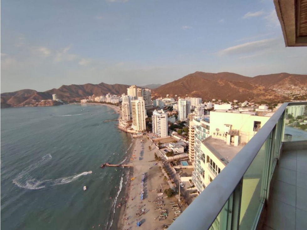 Apartamento en Venta en El Rodadero Sur, Vista al Mar, Santa Marta — foto 2