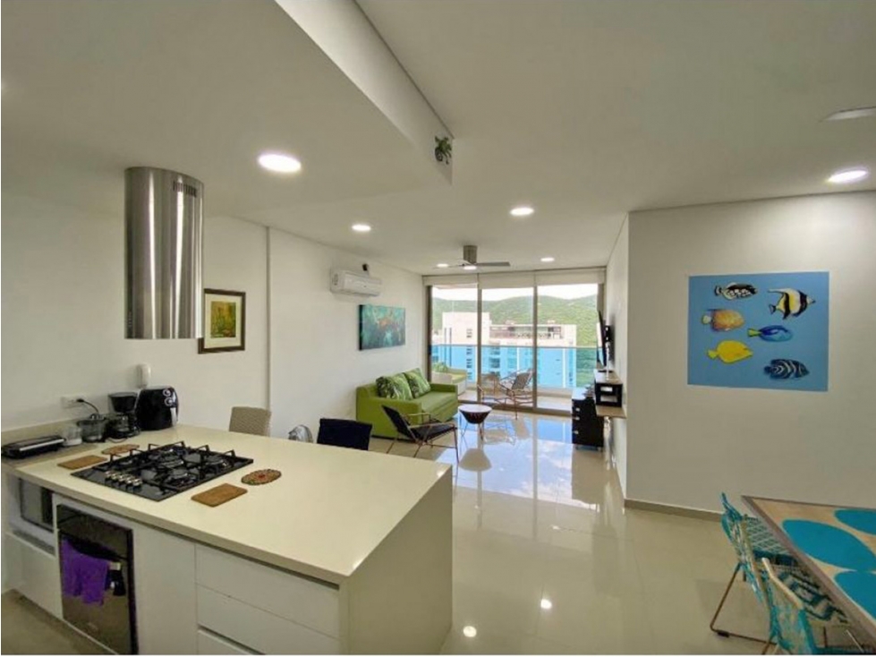Apartamento en Venta, Pozos Colorados, vista al mar, Santa Marta — foto 4