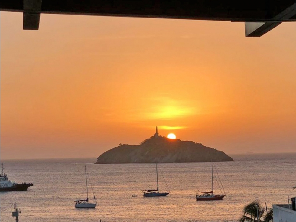 Penthouse en Venta en el Centro Histórico, Vista al Mar, Santa Marta. — foto 3