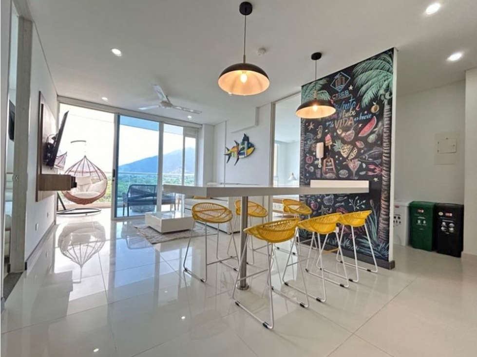 Apartamento en Venta, Pozos Colorados, a 300 mts del Mar, Santa Marta — foto 3