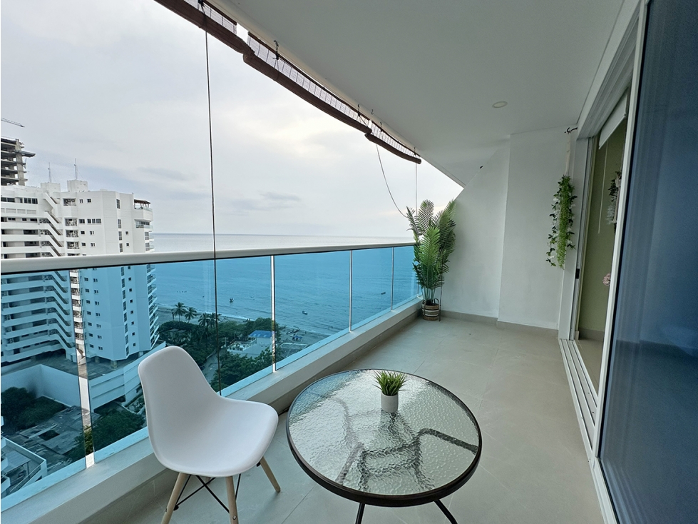 Apartamento en Venta en Playa Salguero, vista al Mar, Santa Marta