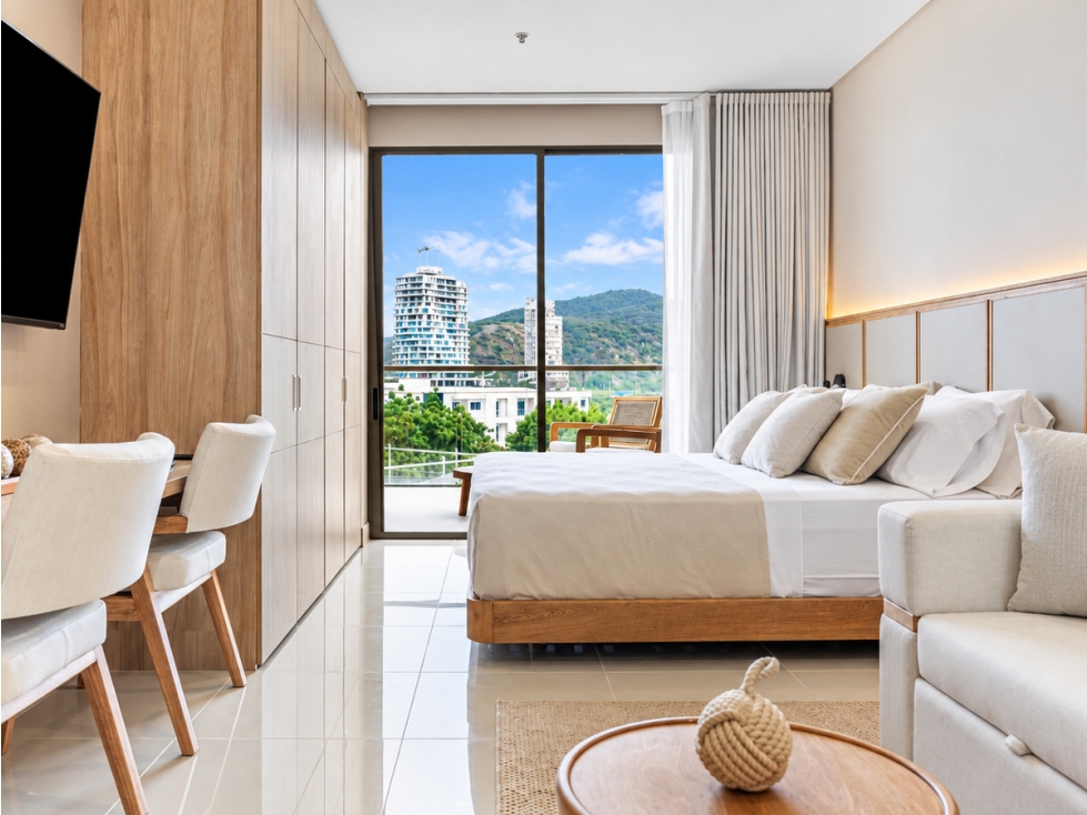 Apartamento en Venta en Rodadero Sur, Cerca al Mar, amoblado. - 1