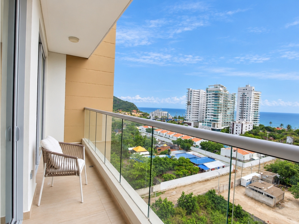Apartamento en Venta en Salguero Suites, Amoblado, Santa Marta
