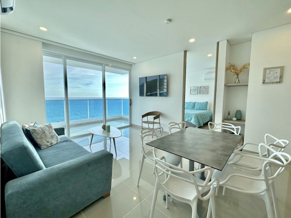 Apartamento en Venta en Salguero, Primer Línea de Playa, Santa Marta