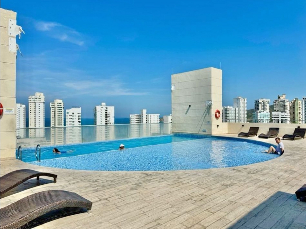 Apartamento en Venta en El Rodadero Sur, Con Vista al Mar, Santa Marta