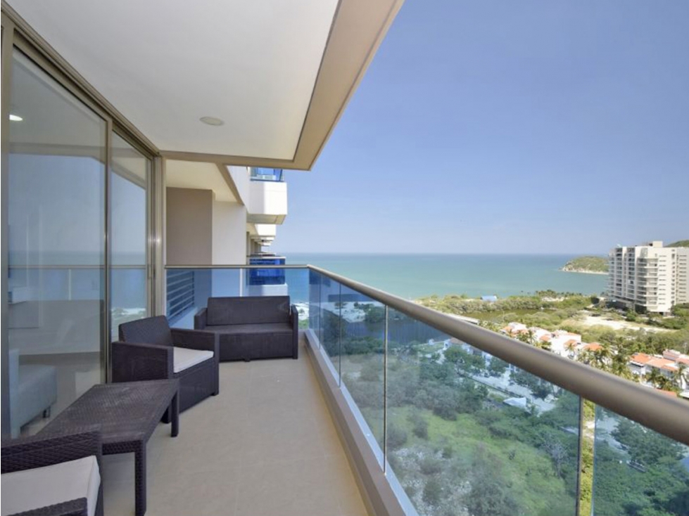 Apartamento en Venta, Pozos Colorados, vista al mar, Santa Marta