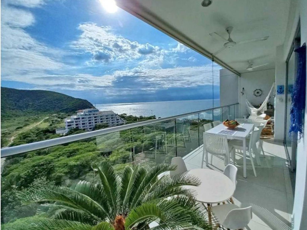 Apartamento en Venta en Salguero, Vista lateral al Mar, Santa Marta