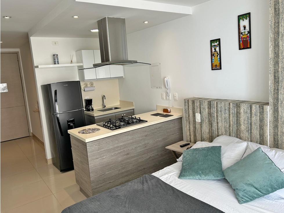 Apartamento Loft, en Venta, Bello Horizonte, Vista al Mar, Santa Marta — foto 2