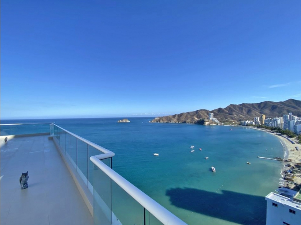 Apartamento en Venta en Rodadero Sur, Vista al Mar, Santa Marta