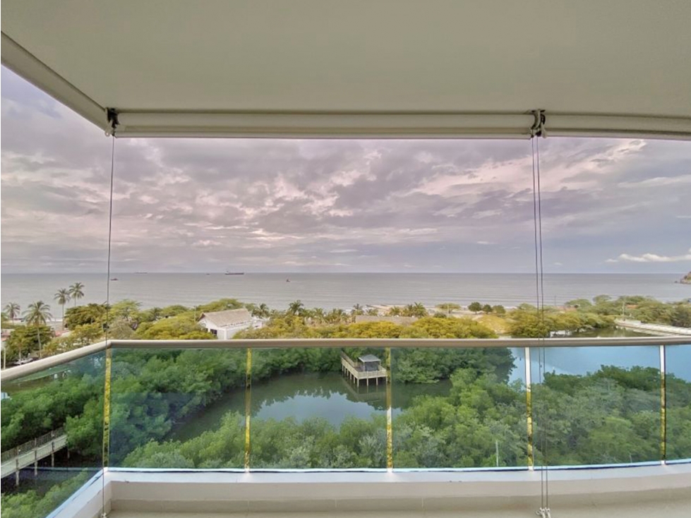 Apartamento en Venta, Pozos Colorados, vista al mar, Santa Marta