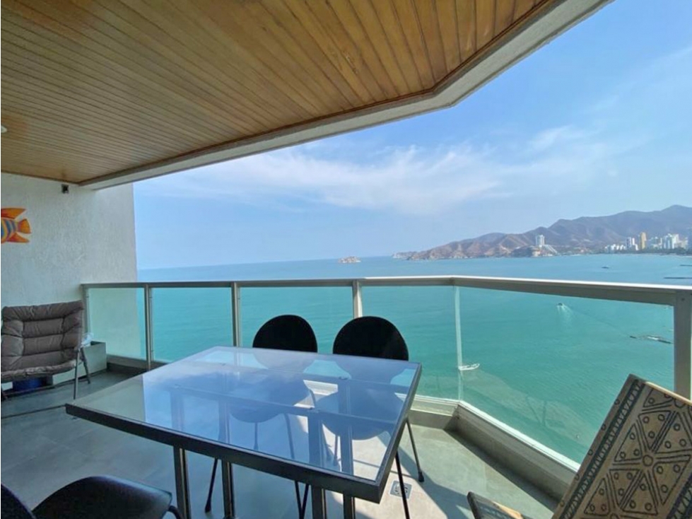 Apartamento en Venta en Rodadero Sur, Vista al Mar, Santa Marta — foto 3