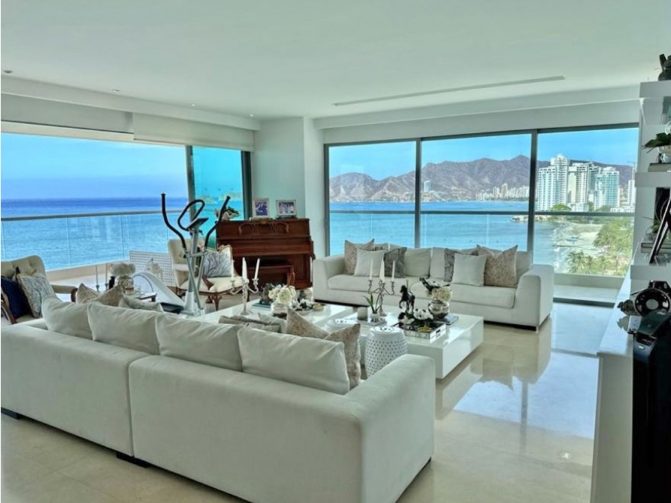 Apartamento Frente al Mar en Venta en Salguero, Santa Marta