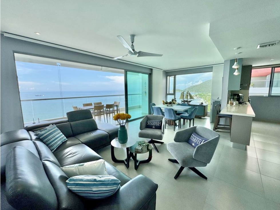 Apartamento en Venta, Pozos Colorados, Vista al Mar, Santa Marta — foto 3