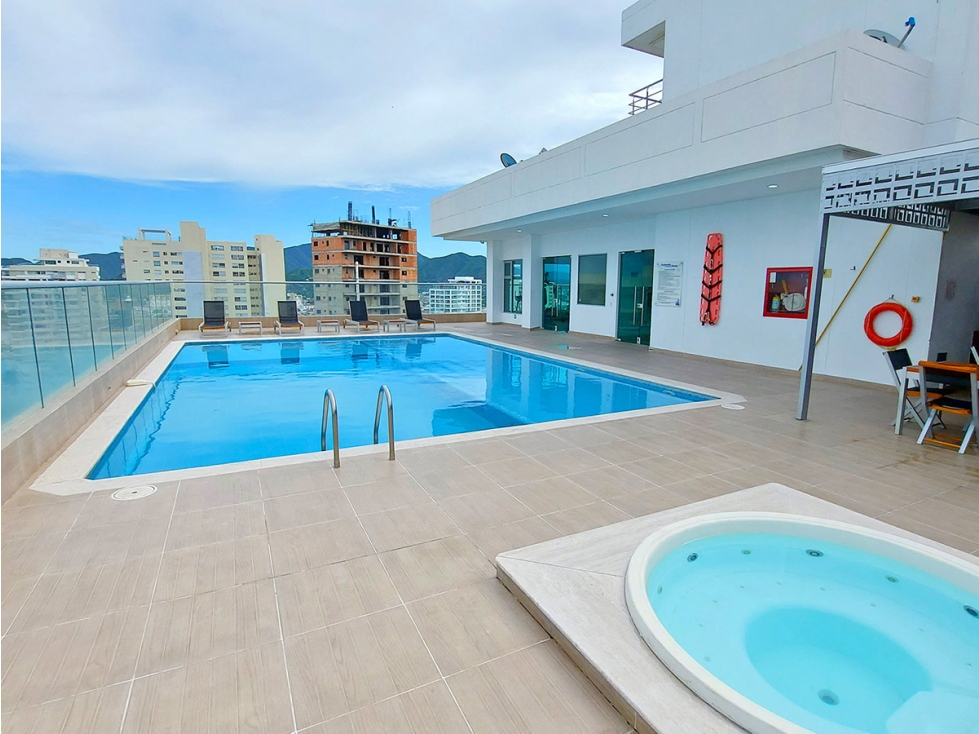 Apartamento Dúplex en Venta en Terramar, Vista al Mar, Santa Marta — foto 2
