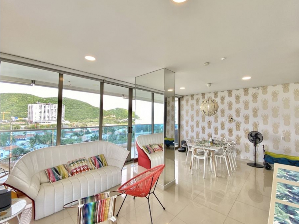 Apartamento en Venta, Pozos Colorados, vista al mar, Santa Marta — foto 3