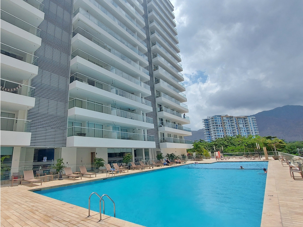 Apartamento Loft, en Venta, Bello Horizonte, Vista al Mar, Santa Marta