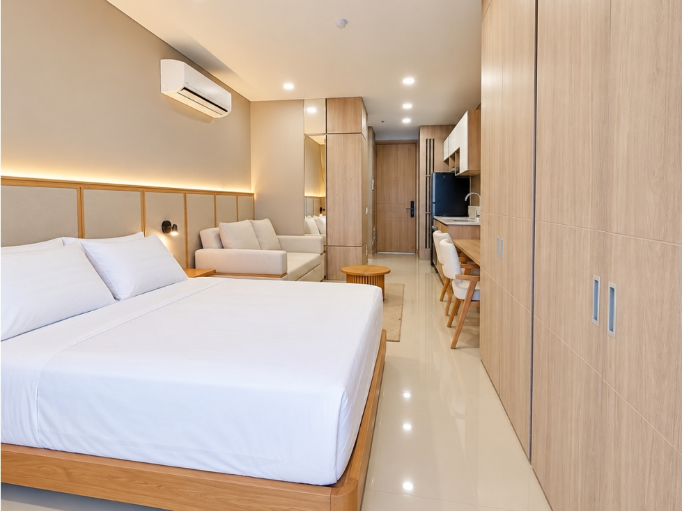 Apartamento en Venta en Rodadero Sur, Cerca al Mar, amoblado. - 4