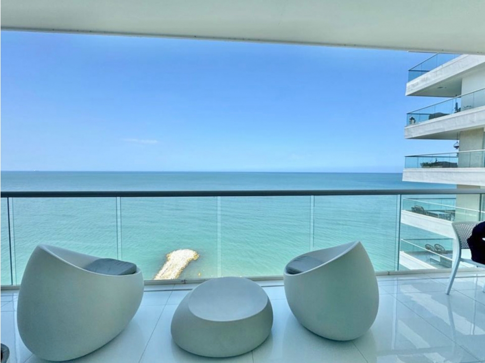 Apartamento Frente al Mar en Venta en Salguero, Santa Marta