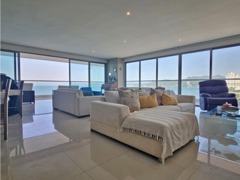Apartamento, en Playa Salguero, Primera Línea de Playa, Santa Marta — foto 2