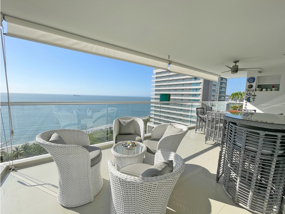 Apartamento Luxury Venta Frente al Mar, Bello Horizonte, Santa Marta
