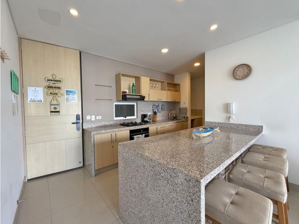 Apartamento en Venta en Salguero, Primer Línea de Playa, Santa Marta — foto 3