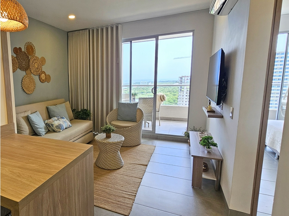 Apartamento en Venta en Don Jaca, Vista Parcial al Mar, Santa Marta — foto 5