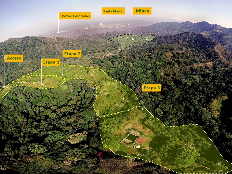 Lotes Campestres en Reserva del Recuerdo en Venta, Minca, Santa Marta — foto 3