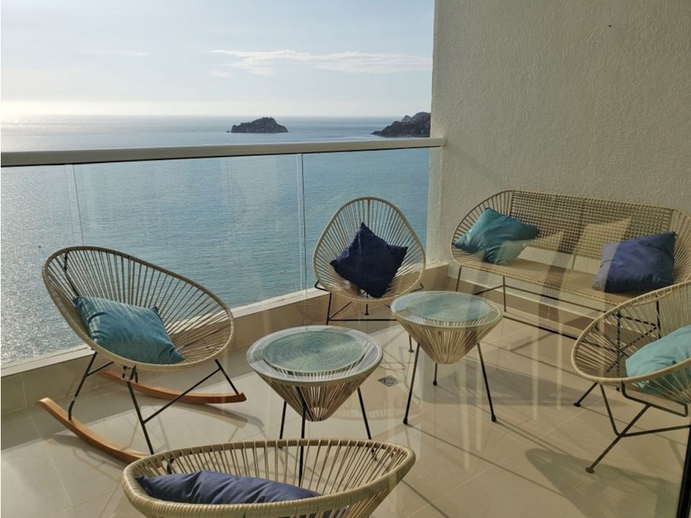Apartamento en Venta en Rodadero Sur, Vista al Mar, Santa Marta