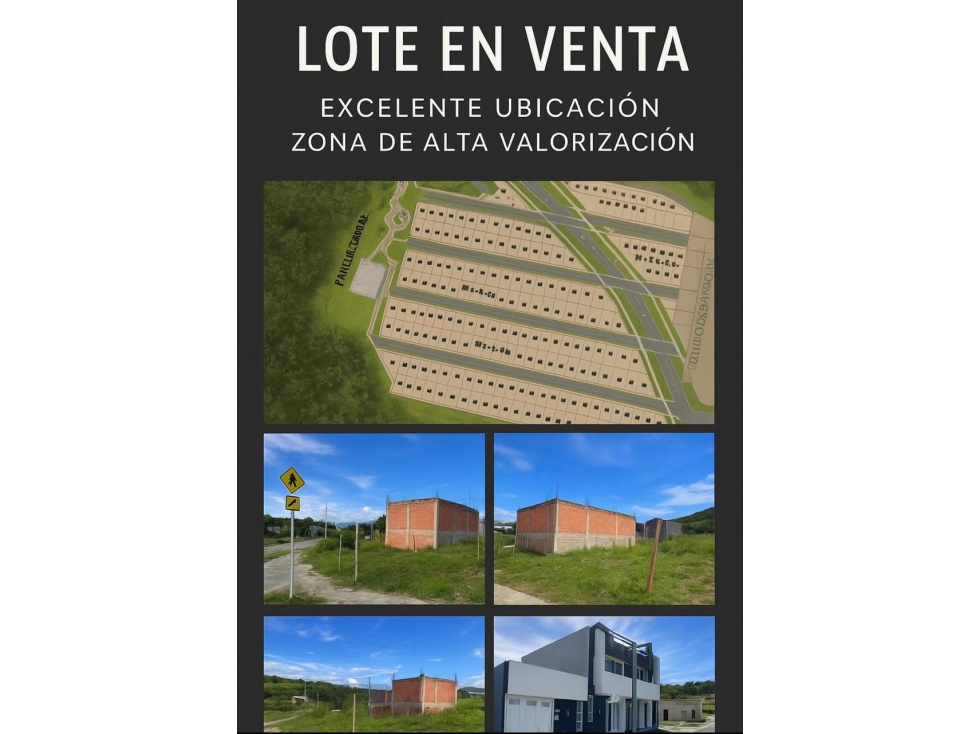 LOTE EN VENTA - SECTOR DOSQUEBRADAS, VÍ AL POLLO - SENDEROS DE MAKARI
