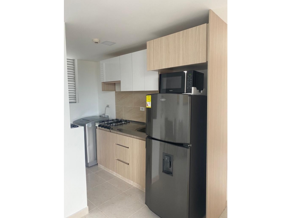APARTAMENTO AMOBLADO EN VENTA - SECTOR LA VILLA, CONJ. PORTAL DE GAMMA — foto 3