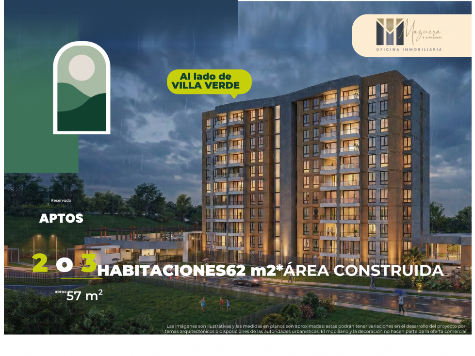 EN VENTA PROYECTO SOBRE PLANOS AL LADO DE VILLA VERDE PEREIRA