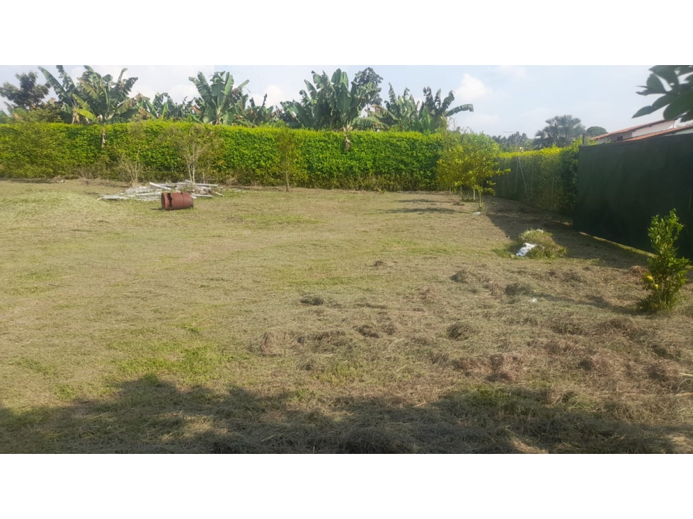 EN VENTA LOTE CAMPESTRE EN PARCELACIÓN COMBIA PEREIRA