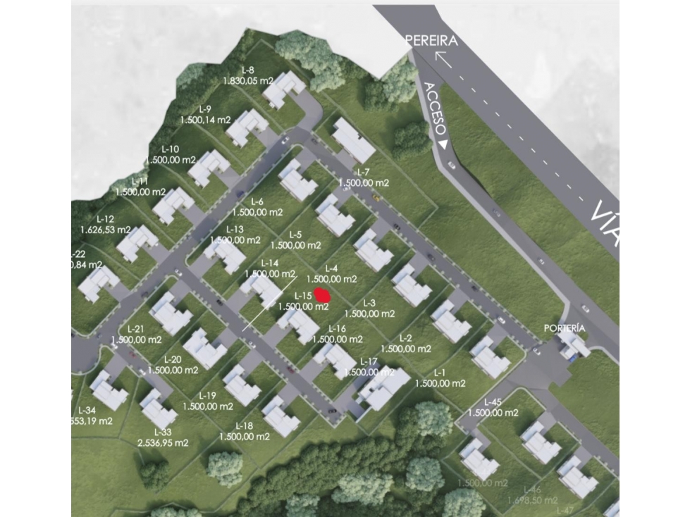 EN VENTA PROYECTO SOBRE PLANOS CASAS CAMPESTRES EN CONDINA PEREIRA — foto 2