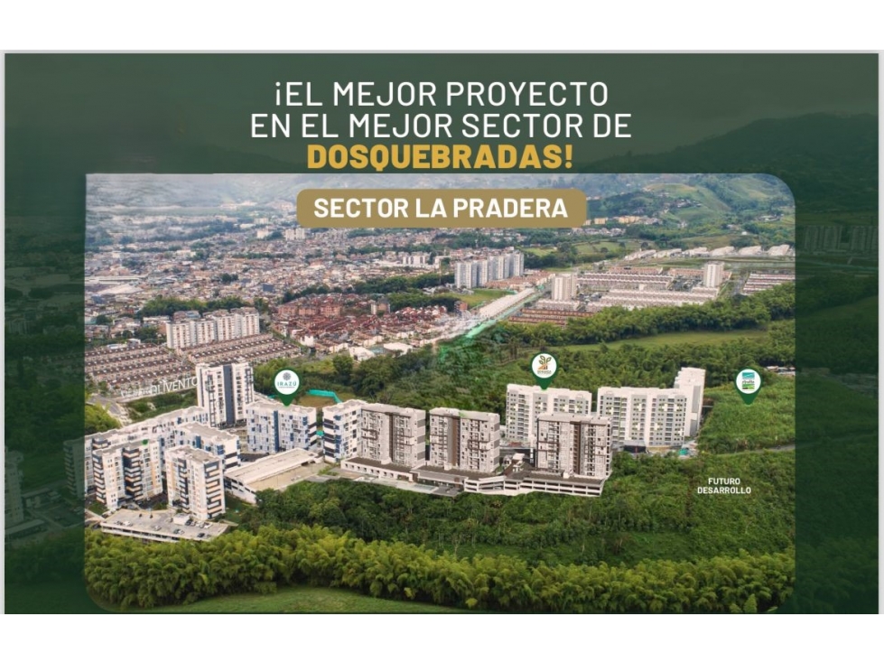 EN VENTA APARTAMENTO SOBRE PLANOS SECTOR LA PRADERA DOSQUEBRADAS